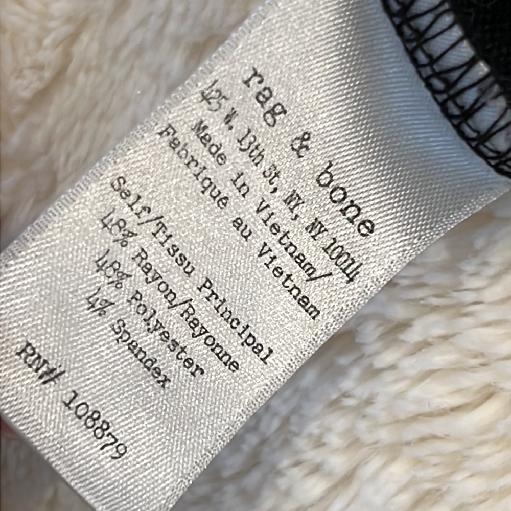 Black Rag And Bone Open Back Tank - image 8